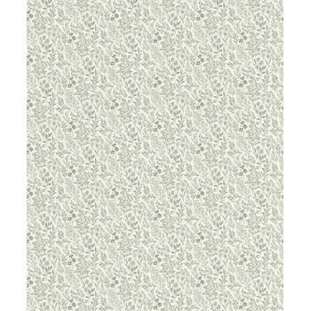 Tapeta RASCH | Vliesová tapeta na zeď Farm Living 709353 | 0,53 x 10,05 m | bílá, zelená + Bílá, zelená vliesová tapeta na stěnu 709353 v rozměru 0,53 x 10,05 m