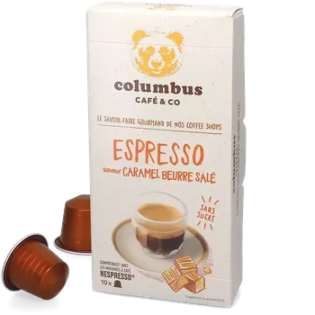Columbus | Espresso se slaným karamelem - Počet kapslí pro Nespresso®: 10