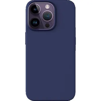 Pouzdro na mobilní telefon Epico Mag+ Silicone Case for iPhone 15 Pro - MagSafe compatible - modrá 81310101600001