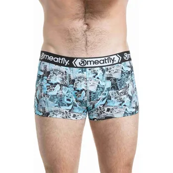 Boxerky Meatfly pánské boxerky Balboa Double Pack Space / Easy | Mnohobarevná | Velikost M