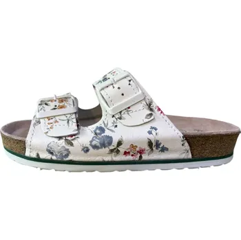 Dámské pantofle VV Design Pantofle ORTOPEDIK dámské 41-47 Barva: Provence (Bílá s kytkami), Velikost: 46, Úpravy: bez úpravy
