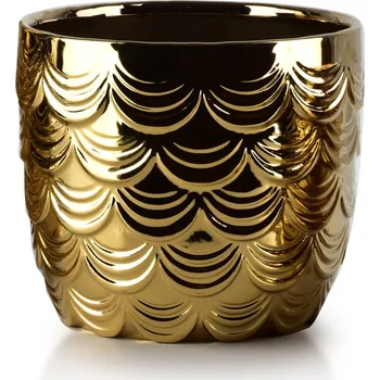 Květináč Květináč NEVA 16x12,5 cm zlatý