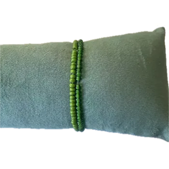 Náramek freya Korálkový náramek zelený set