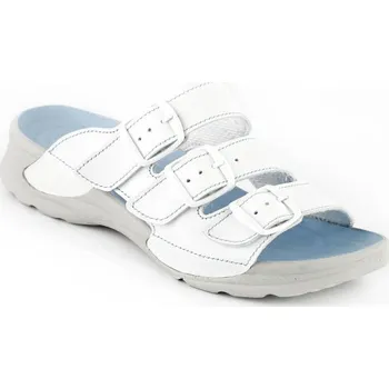 Dámská zdravotní obuv Zdravotní pantofle Medistyle Bibiana bílá Velikost: 40
