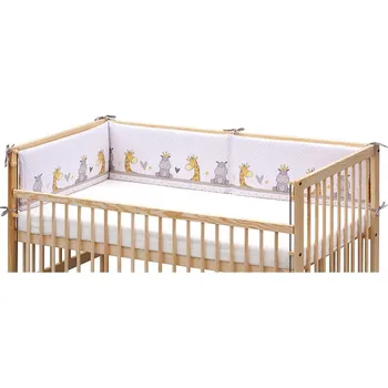 mantinel do postýlky Mantinel do postýlky NEBULA 180x30cm - béžová