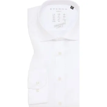 Pánská košile Košile Eterna Slim Fit Functional bílá 3377_00F170 velikost: 44, délka rukávu: dlouhý rukáv