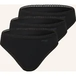 Sloggi Dámské Kalhotky Go Crush, 3 Kusy V Balení, černá, 36