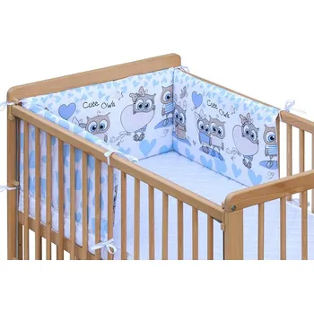 mantinel do postýlky Mantinel do postýlky KULÍŠEK 180x30cm - modrá