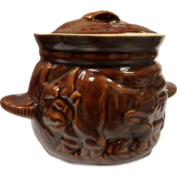 Hrnec Keramický hrnec býk 650ml