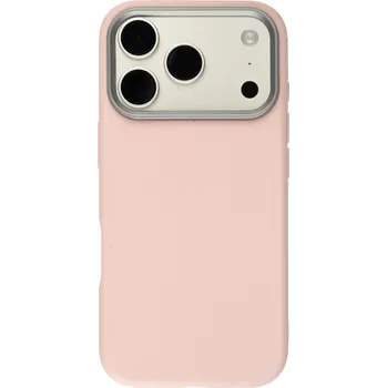 Pouzdro na mobilní telefon Koženkový růžový kryt pro iPhone 17 Pro Max