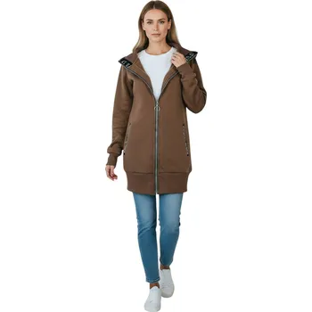 Dámská mikina Aimainir Dámská mikina STELLA Barva: Hnědá, Velikost: L