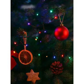 Vánoční dekorace Sinsay - Vánoční LED světýlka - vícebarevná - 648HJ-MLC - 648HJ-MLC-ONE