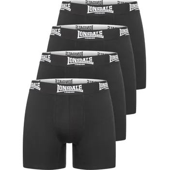 Lonsdale Men&amp;#039;s boxer shorts 4 pack Lonsdale šedá 3227501