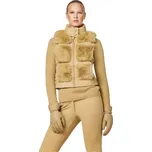 Dámská vesta Goldbergh CHIC - béžová S