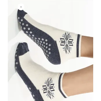 Dámské termo ponožky Hřejivé termo ponožky z angory – hebké, měkké a protiskluzové černé 196/750 Velikost: S