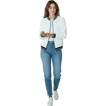 Halie Dámský bomber AGATA Barva: Bílá