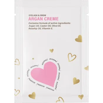 Výživa řas a obočí Noemi Brow & Lash Argan Creme krém s arganovým olejem na řasy a obočí – sáček 1 g