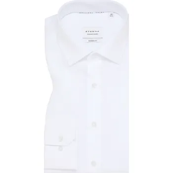 Pánská košile Košile Eterna Modern Fit Popeline bílá 1100_00X18K velikost: 46, délka rukávu: dlouhý rukáv