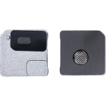 Flexibilní držák pro blesk / napájení s mikrofonem a síťkou pro iPhone 12 Mini - bílý IPH1316