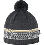 Dětská pletená merino čepice Kama B106 šedá obvod hlavy 48-56 cm