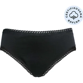 Menstruační kalhotky Menstruační kalhotky na střední menstruaci Anaé - černé, vel. S