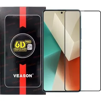 VEASON 6D PRO Full Glue tvrzené sklo Xiaomi RedMi NOTE 13 5G / RedMi NOTE 13 PRO 5G