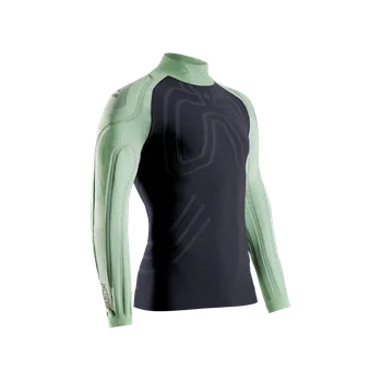 X-Bionic MEN HEATLOOP SHIRT LS DIGITAL LIME / X BLACK