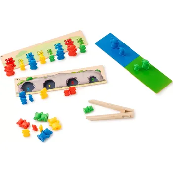 Výuková hračka Toys for life - Třídění medvídků podle velikosti
