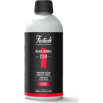 Autošampón Fictech 200 Black Bubble 500 ml - pH neutrální šampon