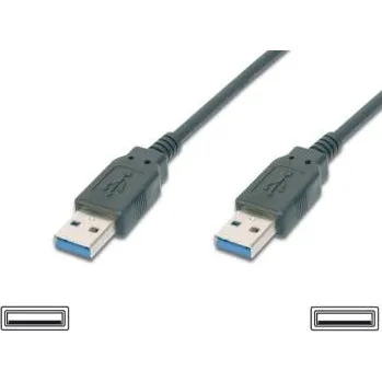 Datový kabel PremiumCord Kabel USB 3.0 Super-speed 5Gbps A-A propojovací 9pin 3m ku3aa3bk