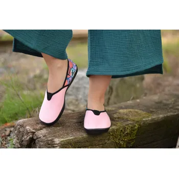 Dámské baleríny Espadrilky Růžová/S názorem 38