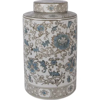 Váza Clayre & Eef - Keramická váza s víkem 6CE2372