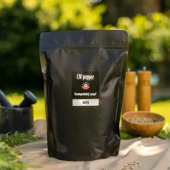 Koření CMpepper Kampotský pepř bílý 1000 g