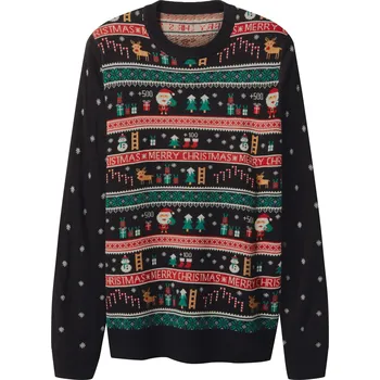 Pánský svetr esmara Men Pánský vánoční svetr (černá, XXL (60/62))