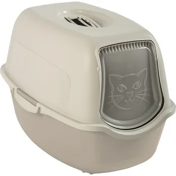 Toaleta pro kočku Gimborn IT WC GIMCAT Mia kryte, bezova 56x40x39cm