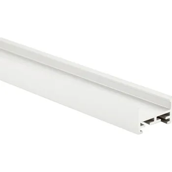 Stavební profil Deko-Light profil - Combo U-profil plochý, LU-01-20, elox, 2m 970852