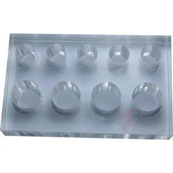 Ostatní Stojánek na kalíšky 9 kalíšků, akrylový