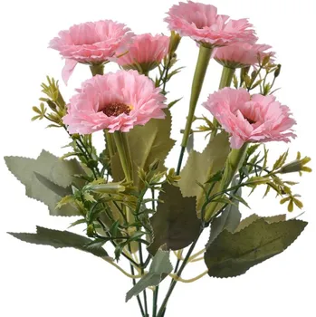 umělá květina Umělé květiny světle růžové gerbery – 30 cm