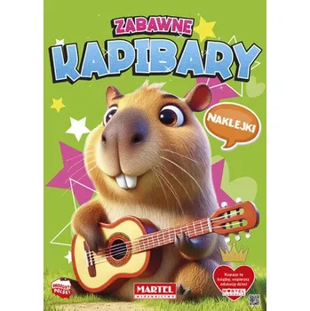 První čtění Zabawne kapibary. Kolorowanka z naklejkami – Katarzyna Salamon (PL)