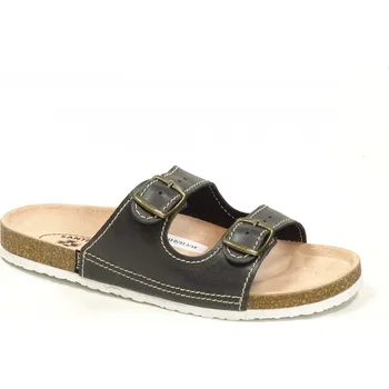 Pánské pantofle Santé N/22/60/BP pánské zdravotní pantofle černé Velikost: 45