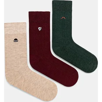 Pánské ponožky Medicine 3-pack více barev RW25-LBMA04 vícebarevná MLX, vel. 39/42