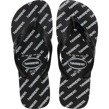 Pánská obuv Pantofle Havaianas TOP LOGOMANIA ESSENTIAL BALLET černá barva, 4149891.0090 99X, EUR 45/46