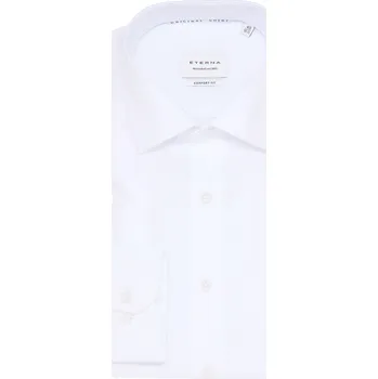 Pánská košile Košile Eterna Comfort Fit Popeline bílá 1100_00E17K velikost: 43, délka rukávu: dlouhý rukáv