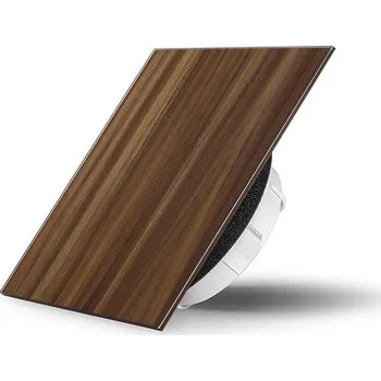 Ventil Air Design Glass Skleněný ventil Air Design čtvercový 5013 Vlašský ořech DEKOR DŘEVO Vlašský ořech 5013 100 mm