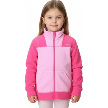 Dívčí mikina Dívčí fleecová mikina růžová Wolf B2144 Velikost: 122