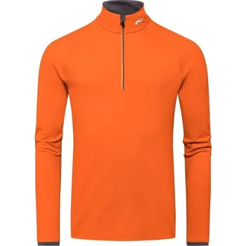 Pánské tričko Kjus Feel Midlayer HZ orange pánský lyžařský rolák lyžařská mikina 54