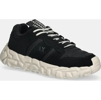 Pánské tenisky Tenisky Armani Exchange pánské, černá barva, XM001692 AF17369 UC001 XM001692.AF17369.UC001 99X, EUR 43