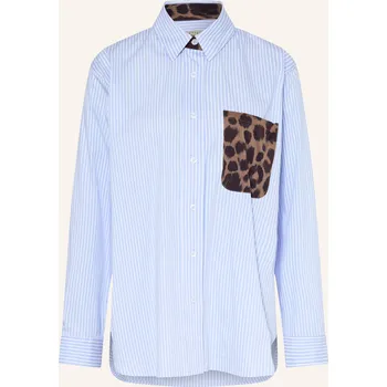 Dámská halenka Lilienfels Dámská Košile, tmavě modrá / béžová / bílá, 40