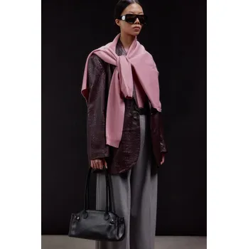 Dámský svetr Kardigan z merino vlny Answear.LAB WA25-SWD024 růžová 30X, vel. S