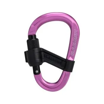 karabina Mammut Smart HMS 2.0 Screwgate pink 15274 Růžová karabina